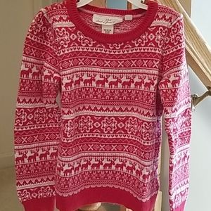 Girls knit sweater